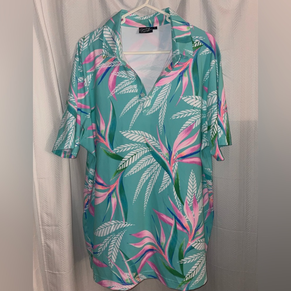 Men’s tropical polo